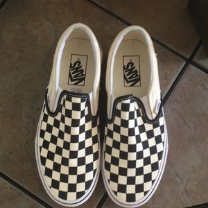 Checkered vans